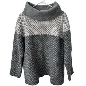 Toast Turtleneck Sweater 100% Lambswool Size 14